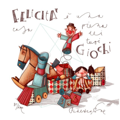 Federica Porro - Felicit&agrave; &egrave; una casa piena dei tuoi giochi